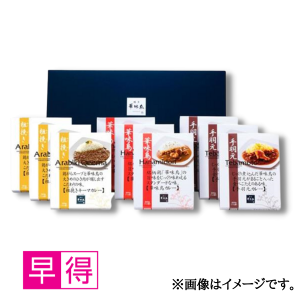 【早得】博多華味鳥 カレーセット9食入り(HCS-3) 商品サムネイル